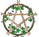 Vinewoven pentacle